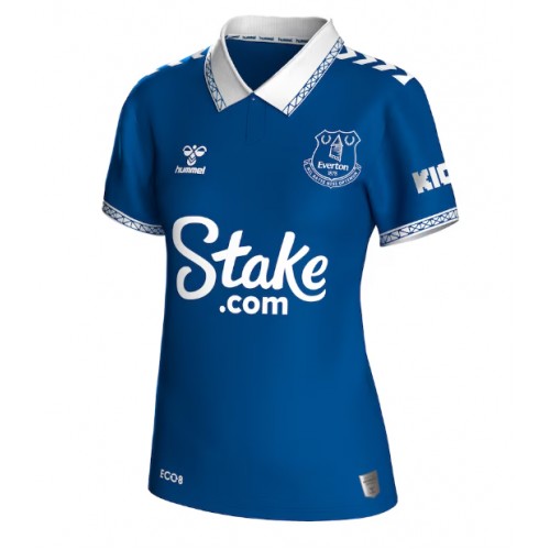 Maillot de foot Everton Ashley Young #18 Domicile Femmes 2023-24 Manches Courte